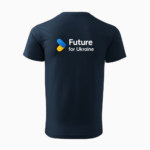 Černé tričko Future for Ukraine - Obrázek 2