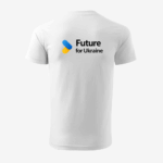 Bílé tričko Future for Ukraine - Obrázek 2