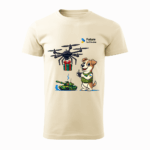 Béžové tričko Future for Ukraine